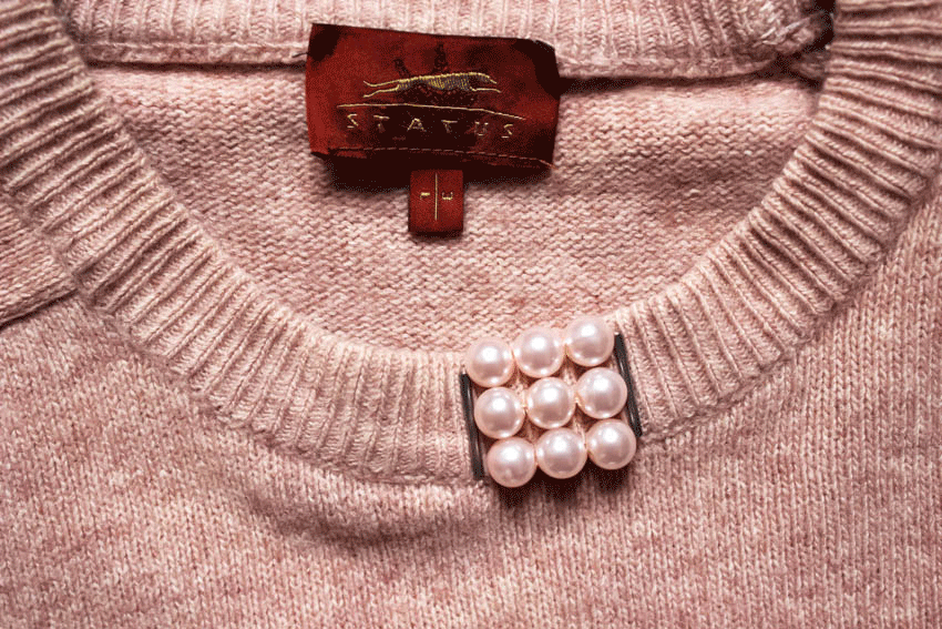 DIY customise ton pull avec des perles