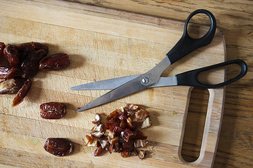 barre de céréales avec dates