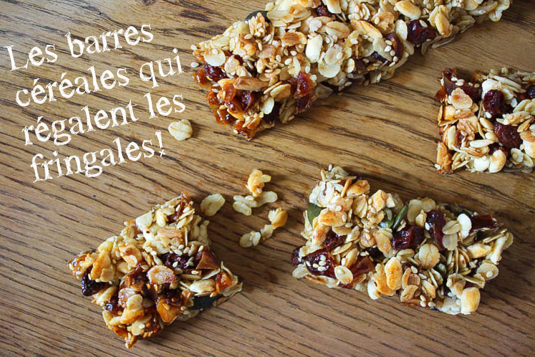 Barres céréales maison - recette énergique - Blog DIY Mode Lyon