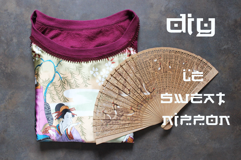 DIY customise ton sweat 