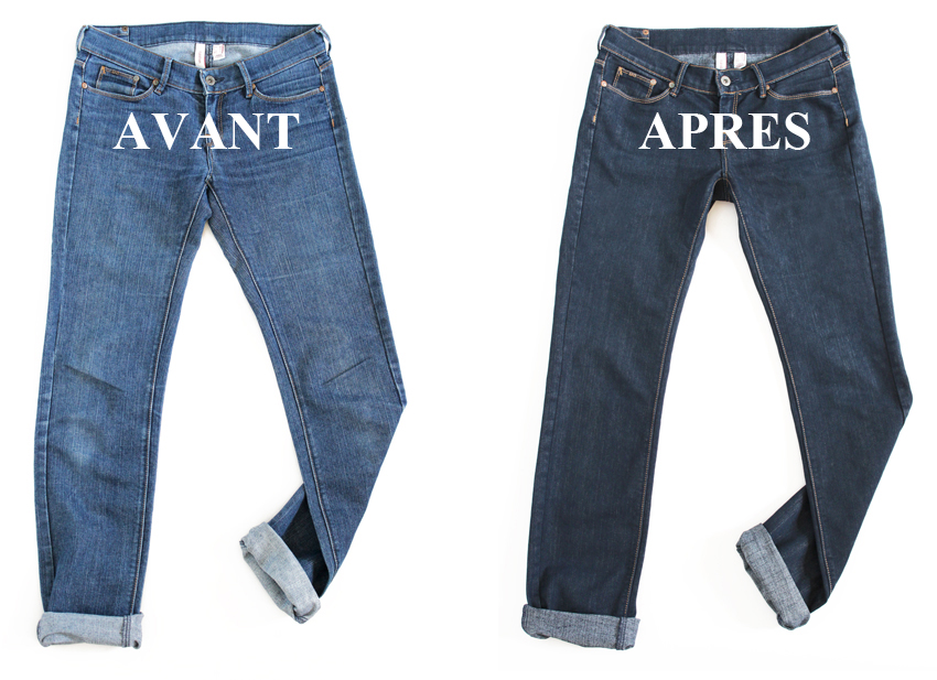 RAVIVER OU TEINDRE UN JEAN - IDEAL