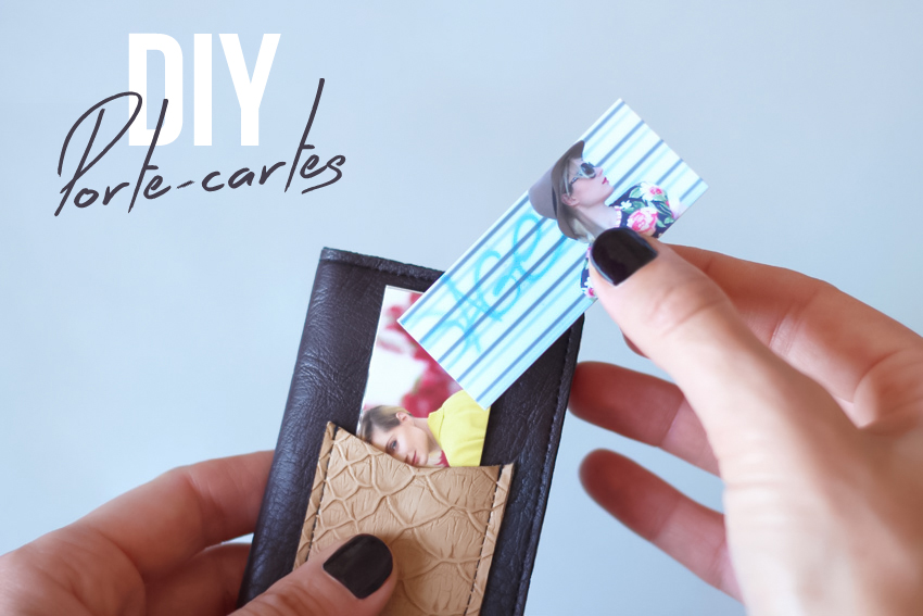 DIY porte-cartes - Blog mode Lyon & DIY