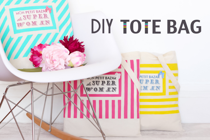 DIY tote bag