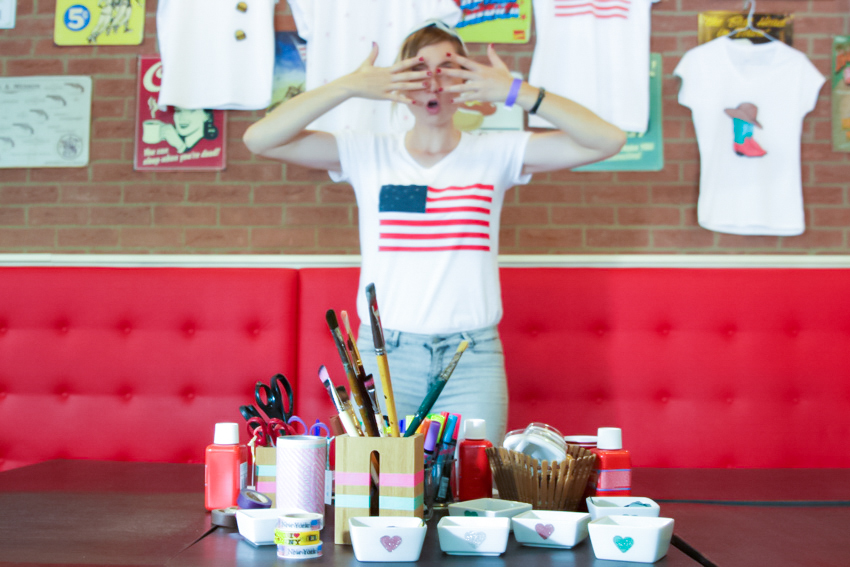 atelier DIY Tee-shirt Americain