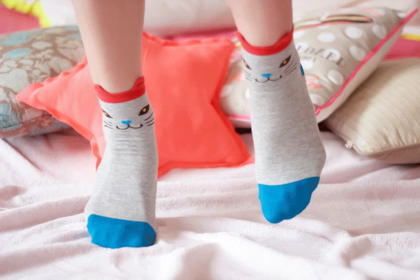 chaussettes chat kawaii socks
