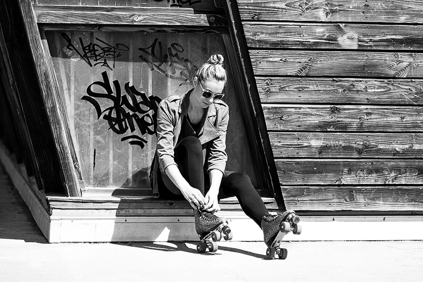 Street style Roller Artlex blogueuse lyonnaise