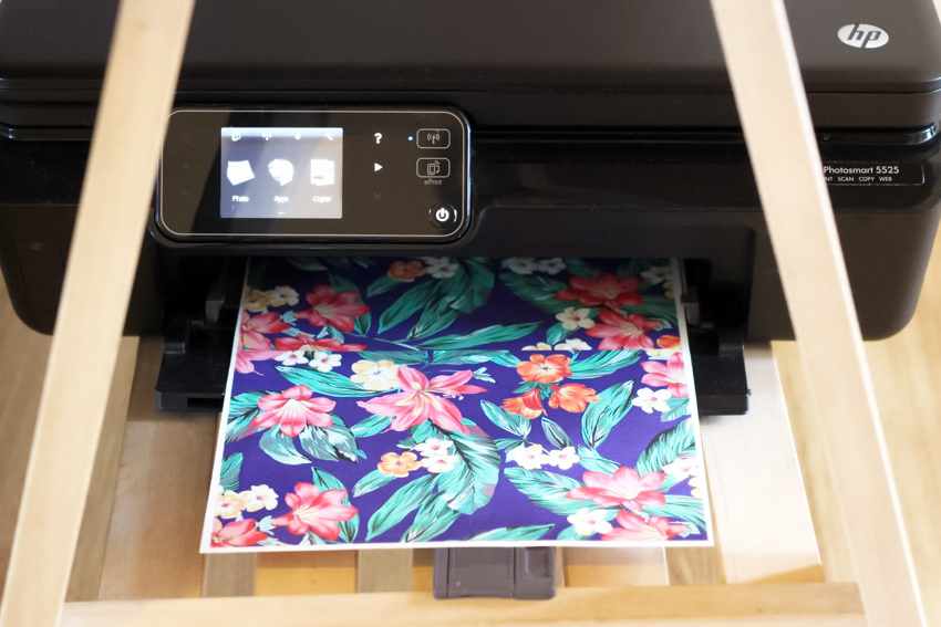 impression papier transfert blog DIY Artlex