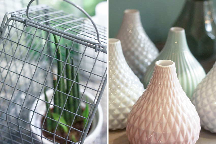 vase porcelaine et cactus Babel Concept Store Paris
