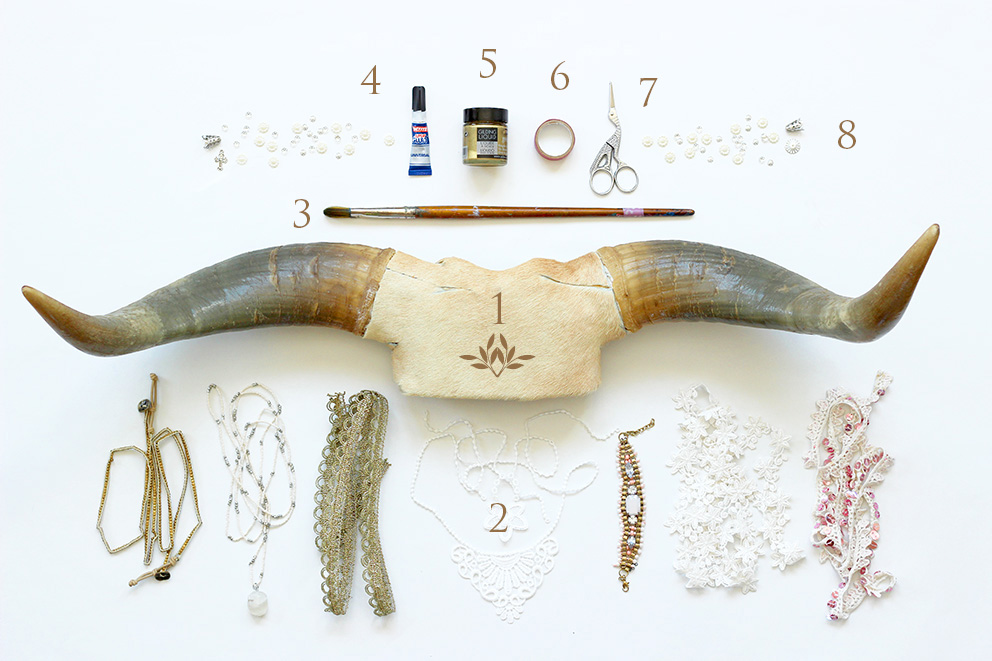 customiser cornes de taureau blog DIY Artlex