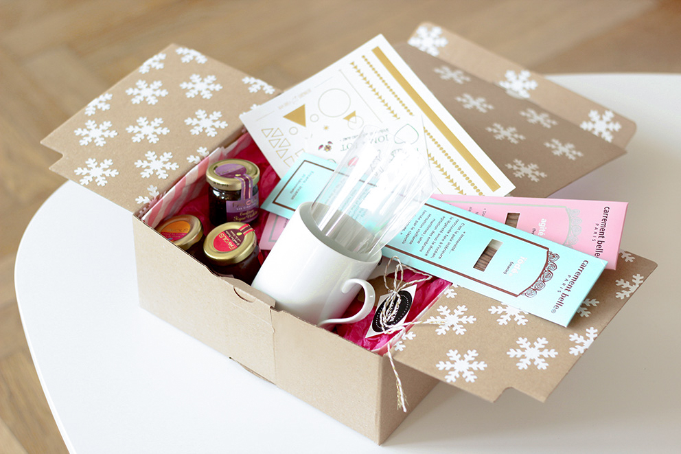 Box cadeau noel blog DIY Artlex