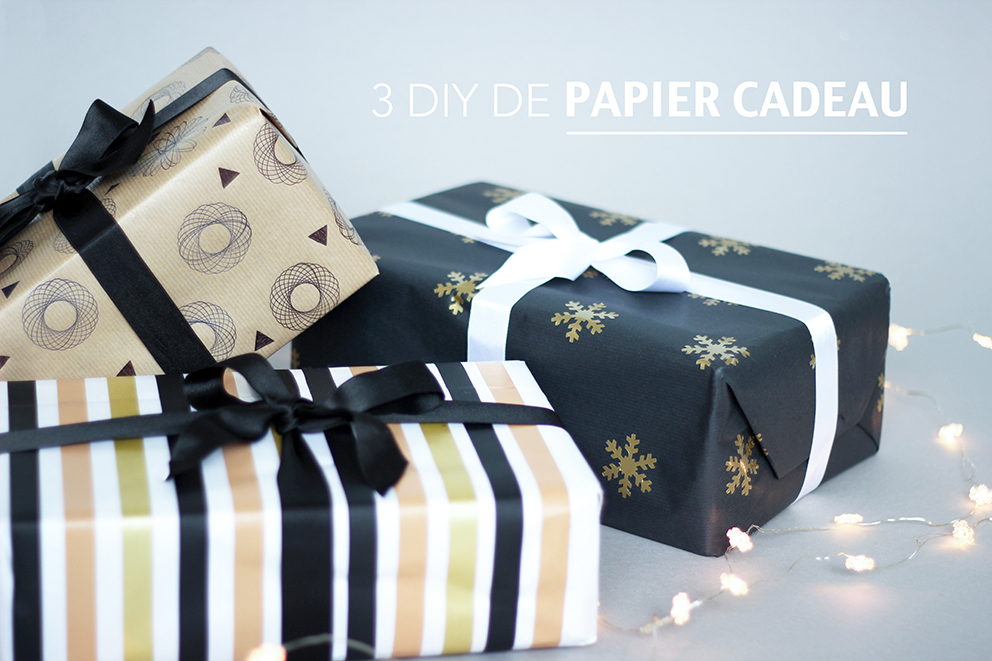 DIY papier cadeau blog Mode Artlex