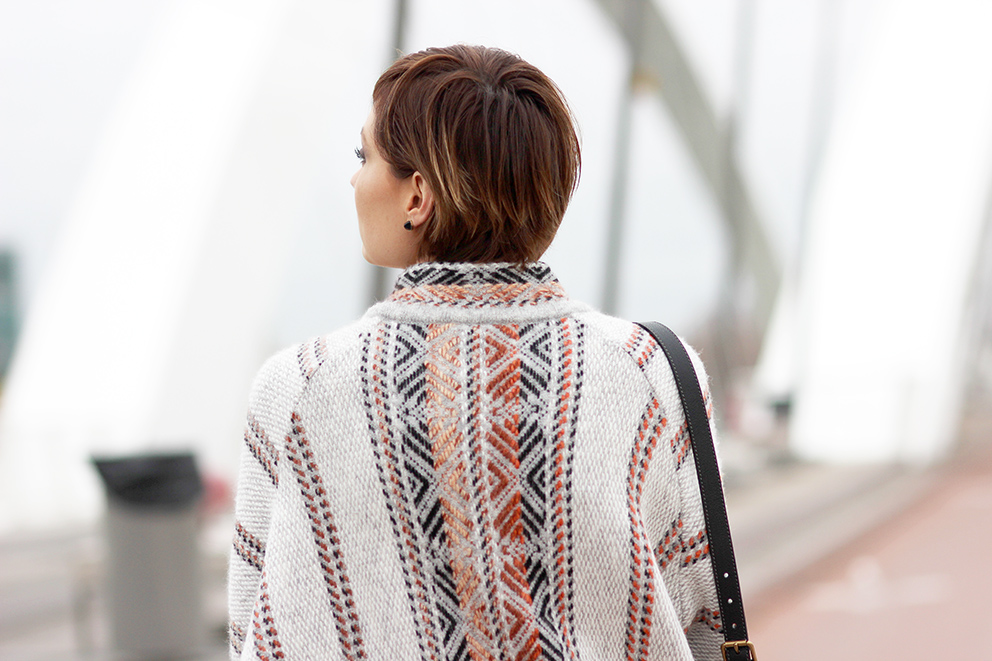 gilet tendance ikat