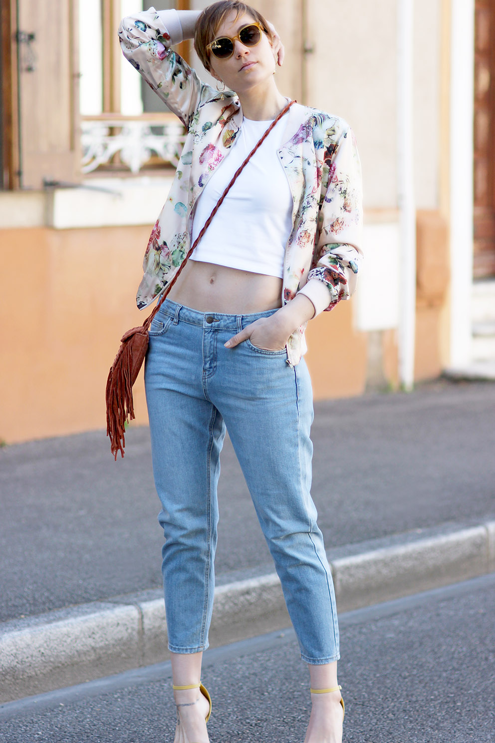 blog mode lyon bomber fleurs