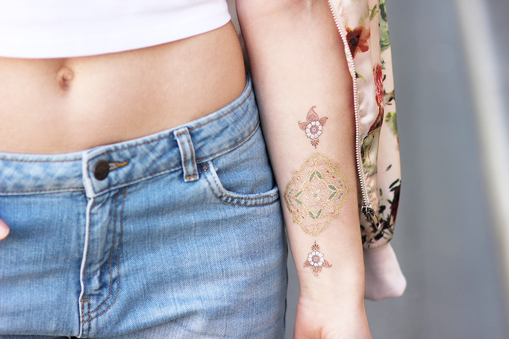 tatouage mandala avant-bras