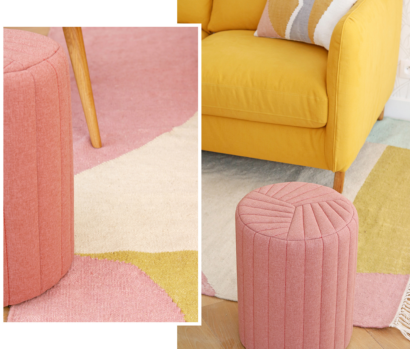 pouf-design-vieux-rose