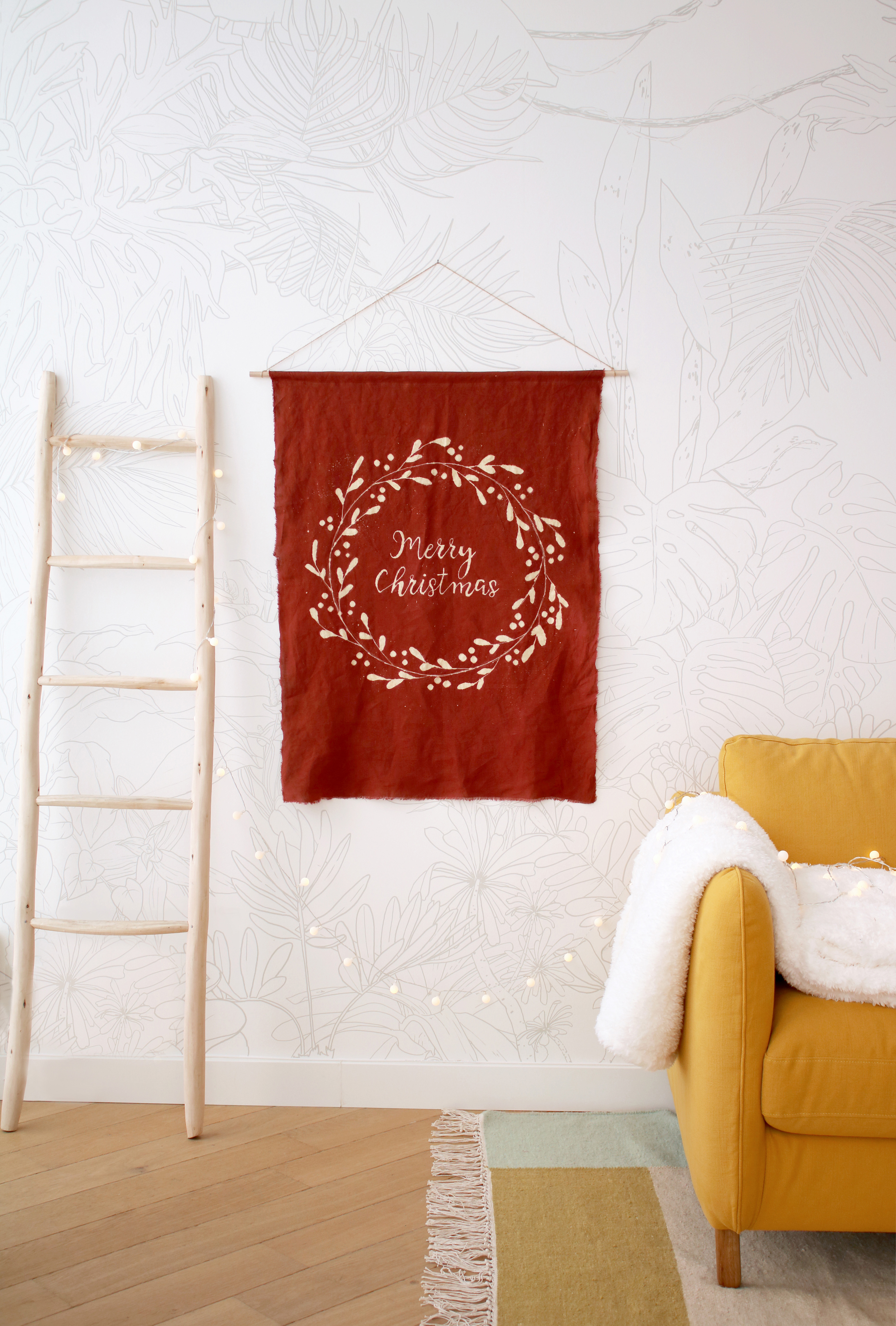 DIY décoration murale de Noël