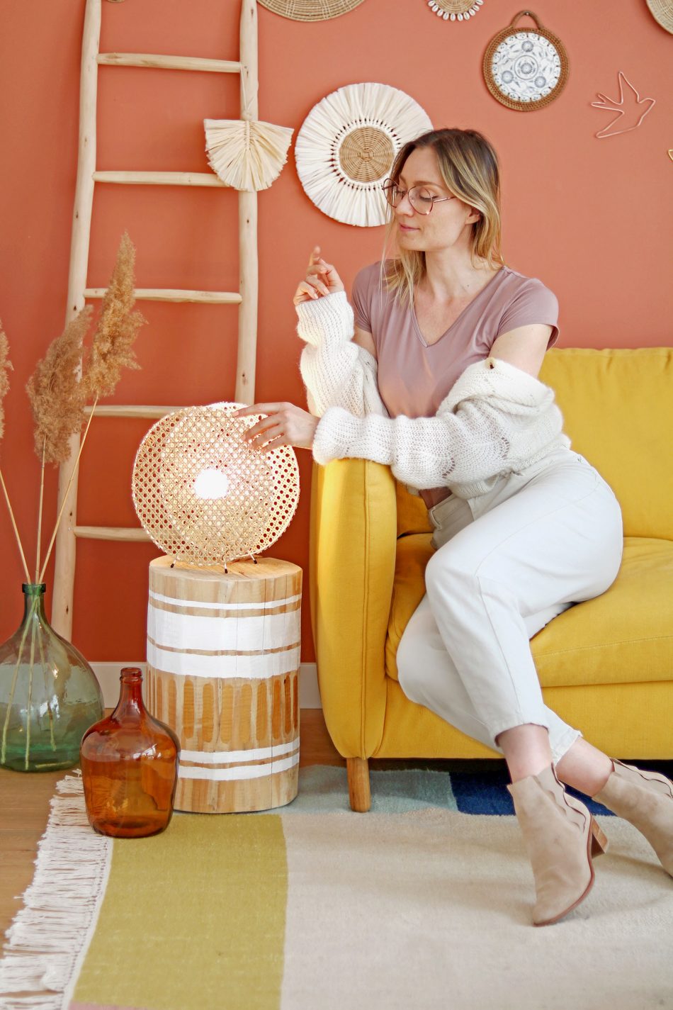 customiser-lampe-avec-cannage-pour-deco